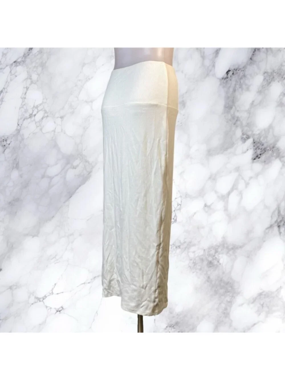 Lovers and Friends Liv Midi Skirt in Ivory